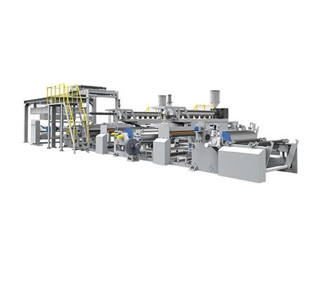 全自动高速双面液压无轴淋膜机